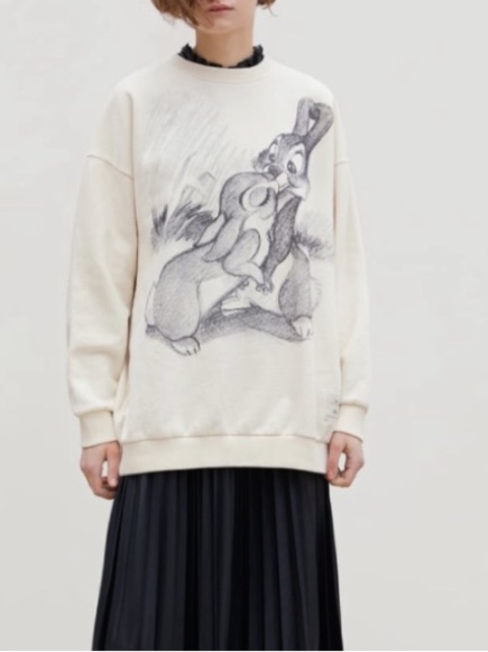 Zara Thumper Disney Stories collection sweatshirt